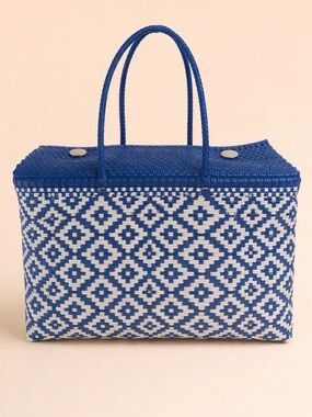 MADE IN MÉXICO LARGE WOVEN TOTE